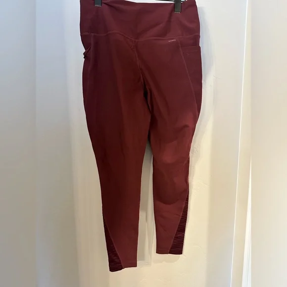 Mondetta Dark red leggings - Picture 4 of 5